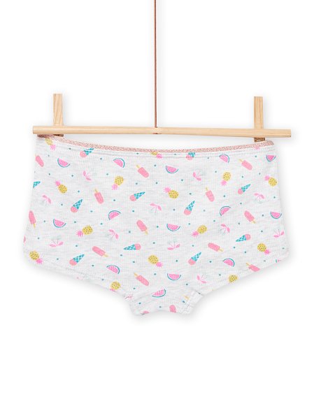 Σετ Παιδικά Εσώρουχα για Κορίτσια Πολύχρωμο Summer 3 τμχ