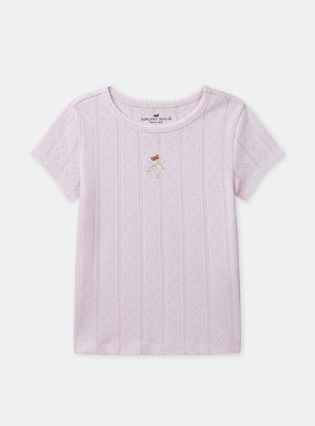 Σετ Παιδικά Φανελάκια για Κορίτσια Floral Ballerina 2 τμχ