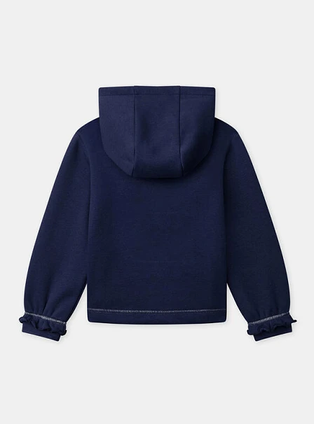 Παιδικό Φούτερ για Κορίτσια Navy Hint
