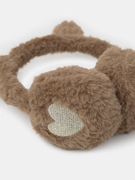 Παιδικά Αυτάκια για Κορίτσια Brown Earmuffs