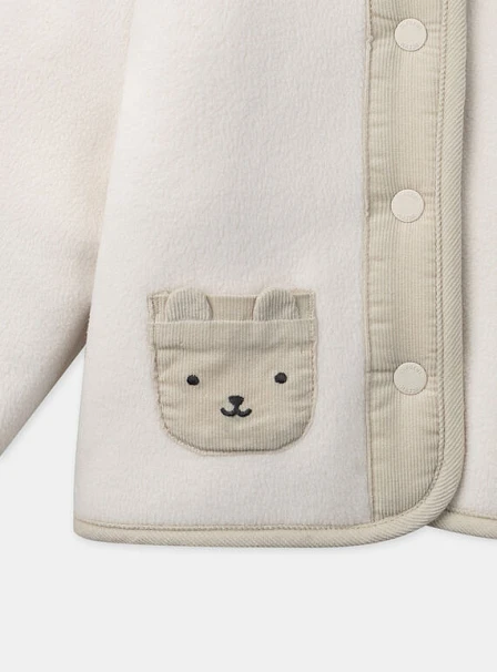 Βρεφικό Μπουφάν για Αγόρια White Amies