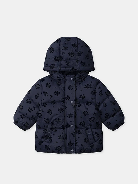 Βρεφικό Μπουφάν για Κορίτσια Dark Floral