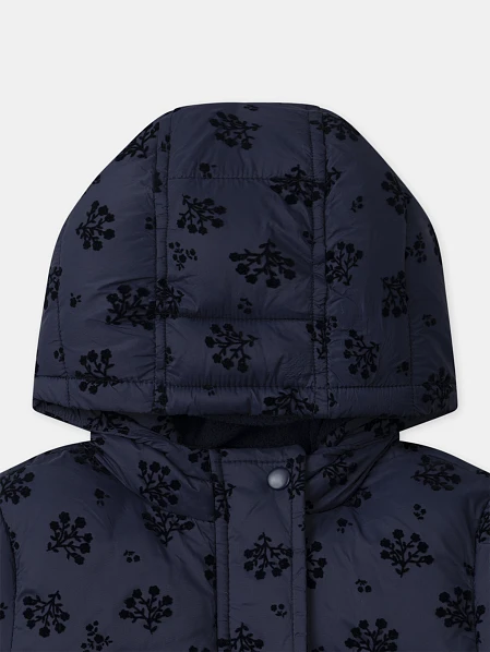 Βρεφικό Μπουφάν για Κορίτσια Dark Floral