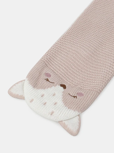 Βρεφικό Κασκόλ για Κορίτσια Pink Deer