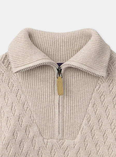 Παιδικό Πουλόβερ για Αγόρια Formal Beige