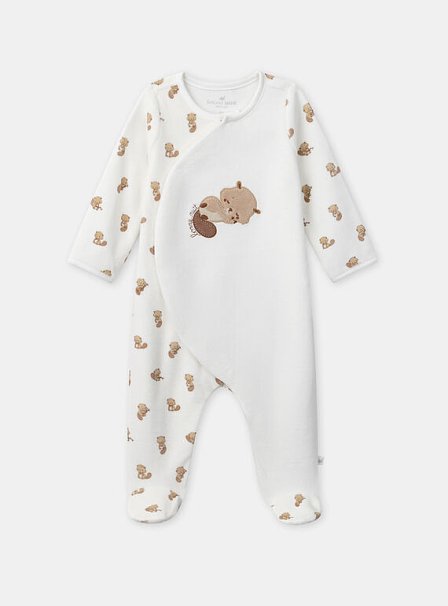 Βρεφικό Ολόσωμο Φορμάκι Sleepy Squirrel