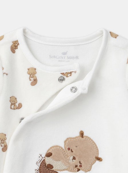 Βρεφικό Ολόσωμο Φορμάκι Sleepy Squirrel