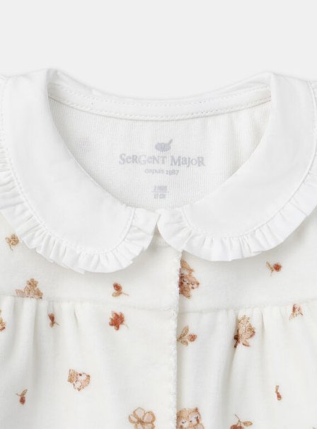 Βρεφικό Ολόσωμο Φορμάκι για Κορίτσια Cute Owls