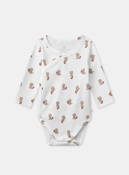 Σετ Βρεφικά Φορμάκια για Αγόρια Shy Squirrel 2 τμχ