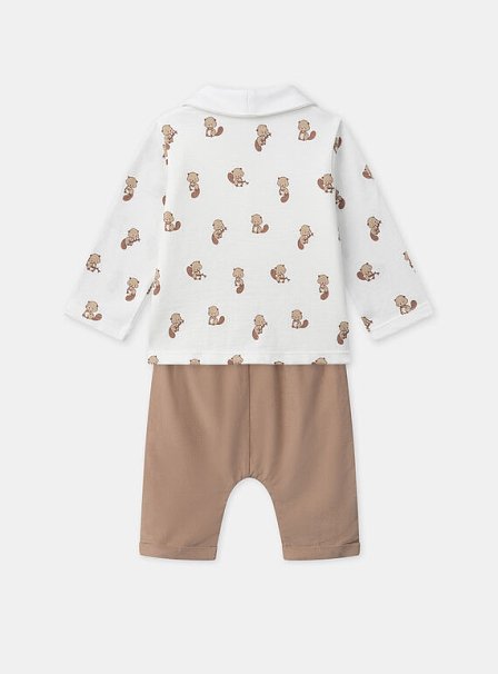 Βρεφικό Σετ για Αγόρια Squirrel Outfit