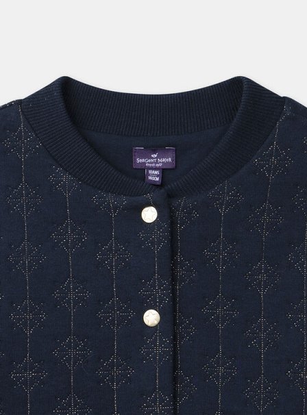 Παιδική Ζακέτα για Κορίτσια Navy Snowfall