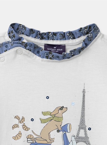 Παιδική Μπλούζα για Κορίτσια Puppy Ride