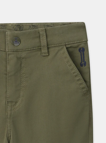 Παιδικό Παντελόνι για Αγόρια Chaki Straight