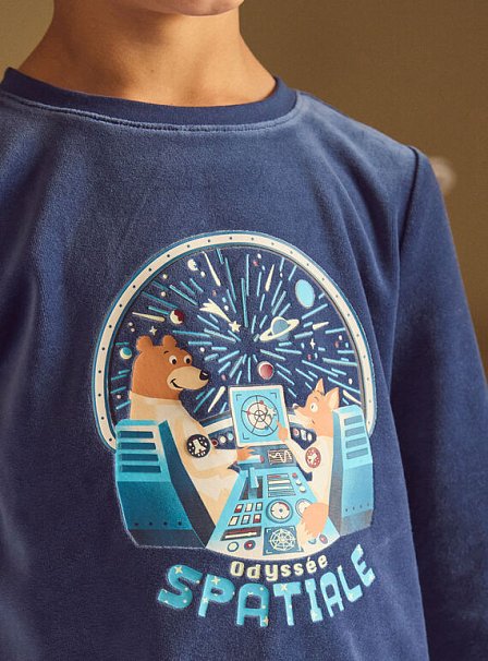 Σετ Παιδικές Πιτζάμες για Αγόρια Odyssee Spatiale