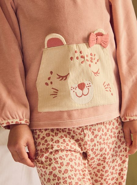 Σετ Παιδικές Πιτζάμες για Κορίτσια Cutie Bear