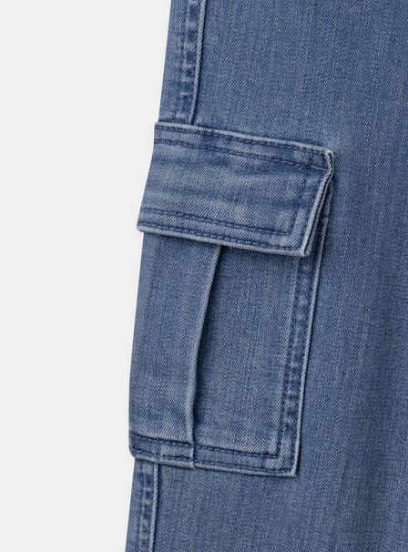 Παιδικό Παντελόνι για Αγόρια Denim Cargo