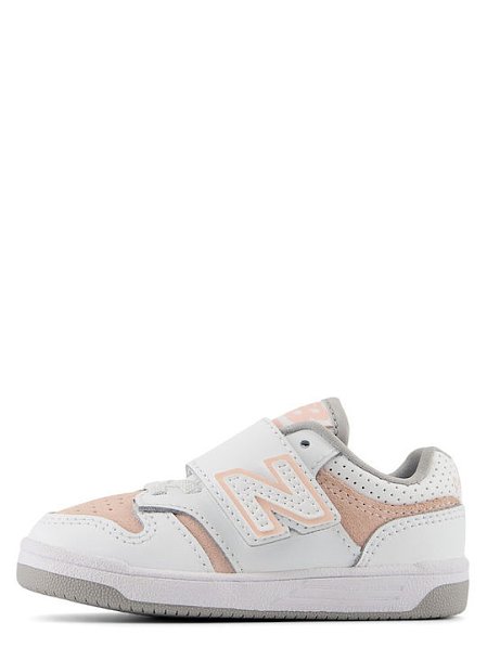 Βρεφικά Παπούτσια New Balance 480 για Κορίτσια Baby Pink/White (Μεγέθη 20-27,5)