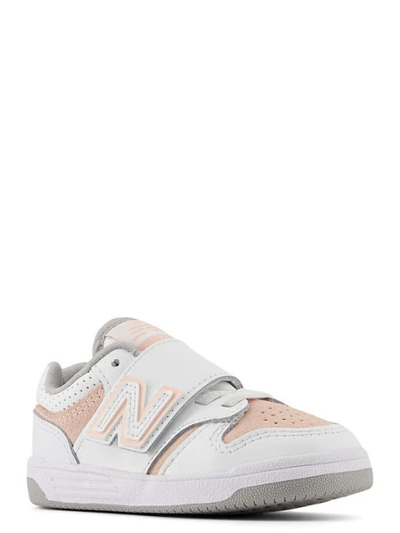 Βρεφικά Παπούτσια New Balance 480 για Κορίτσια Baby Pink/White (Μεγέθη 20-27,5)