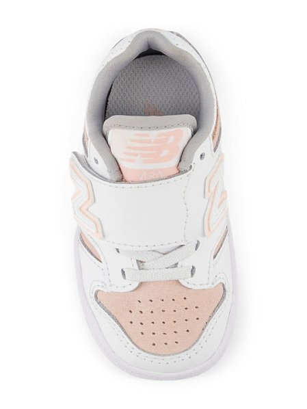 Βρεφικά Παπούτσια New Balance 480 για Κορίτσια Baby Pink/White (Μεγέθη 20-27,5)