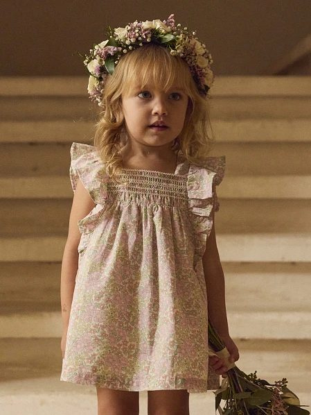 Βρεφικό φόρεμα για κορίτσια PAFLEUR