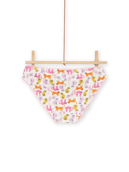 Σετ Παιδικά Εσώρουχα για Κορίτσια Πολύχρωμα Cats 3 τμχ