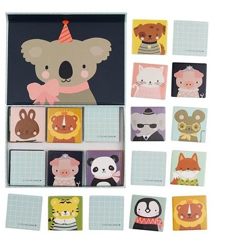 Βρεφικό Επιτραπέζιο Παιχνίδι A little Lovely Company Animal Friends για 3+ ετών