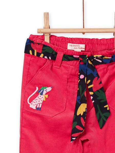 Βρεφικό Παντελόνι για Κορίτσια Pink Dalmatian