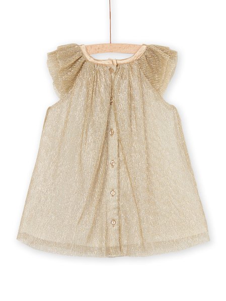 Βρεφικό Φόρεμα για Κορίτσια Festive Gold