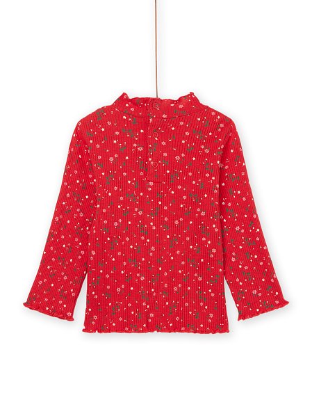 Βρεφική Μπλούζα για Κορίτσια Letture Red