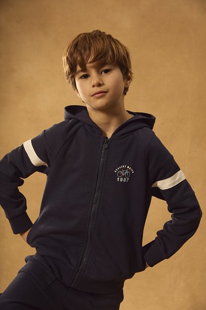 Παιδική Ζακέτα για Αγόρια Navy Bike