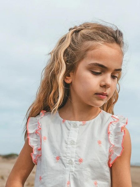 Παιδικό πουκάμισο για κορίτσια PLEBROETTE