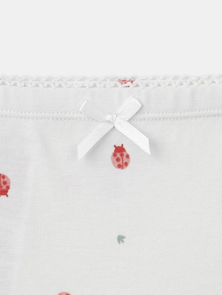 Σετ Παιδικά Εσώρουχα για Κορίτσια Pink Ladybug 3 τμχ