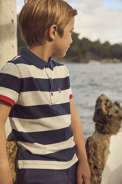 Παιδικό Πόλο Μπλουζάκι για Αγόρια PODCASTAGE