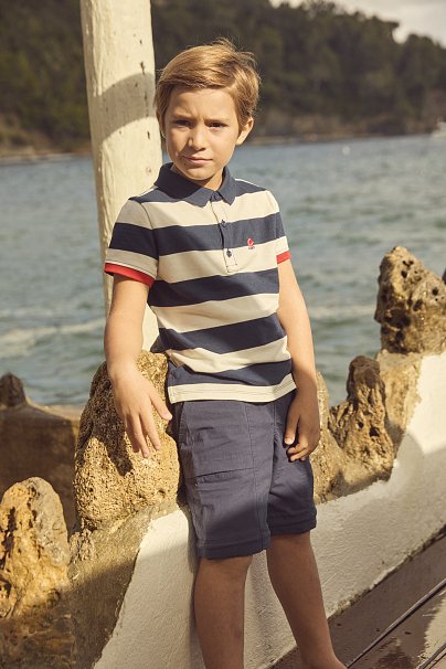 Παιδικό Πόλο Μπλουζάκι για Αγόρια PODCASTAGE