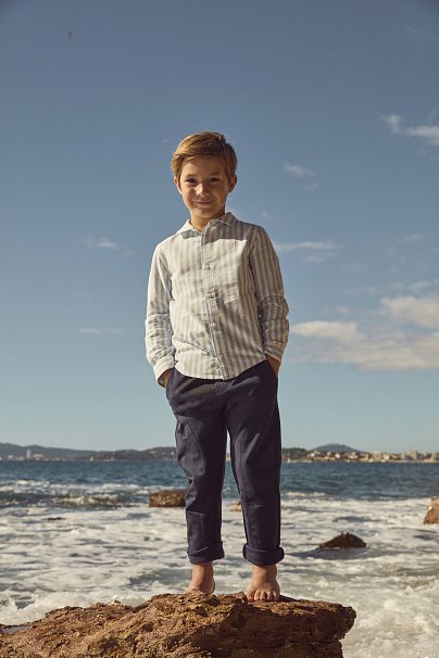 Παιδικό πουκάμισο για αγόρια POIROTAGE