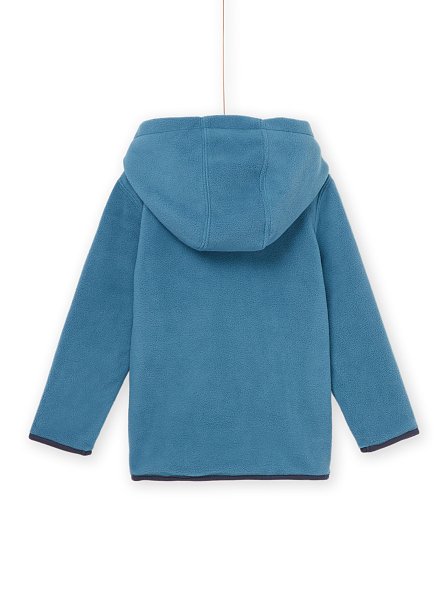 Παιδική Μακρυμάνικη Ζακέτα για Αγόρια Fleece Blue
