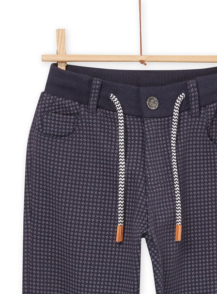 Παιδικό Παντελόνι για Αγόρια Γκρι Καρό