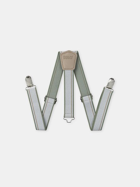 Παιδικές Τιράντες για Αγόρια Grey/Blue-Olive