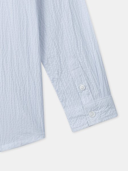 Παιδικό Πουκάμισο για Αγόρια Blue Seersucker