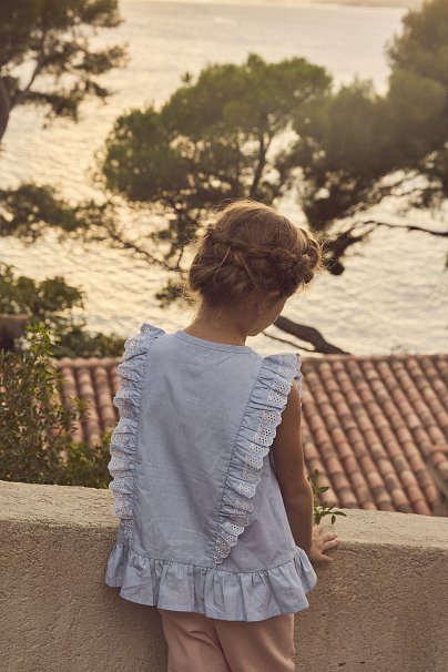 Παιδικό πουκάμισο για κορίτσια PSACAMETTE