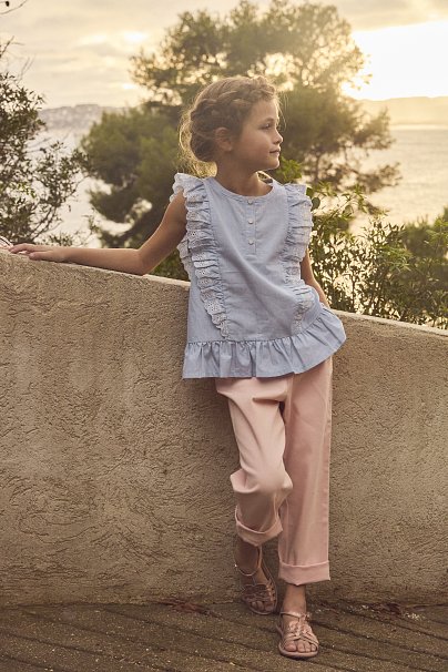 Παιδικό πουκάμισο για κορίτσια PSACAMETTE