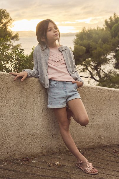 Παιδικό σορτς για κορίτσια PSASHOETTE