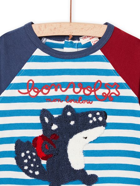 Βρεφική Μπλούζα για Αγόρια Mon Loulou