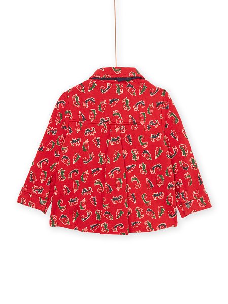 Βρεφικό Πουκάμισο για Αγόρια Festive Dinos