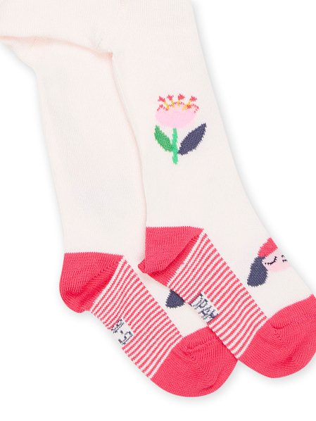 Βρεφικό Καλσόν για Κορίτσια Beige Tulip