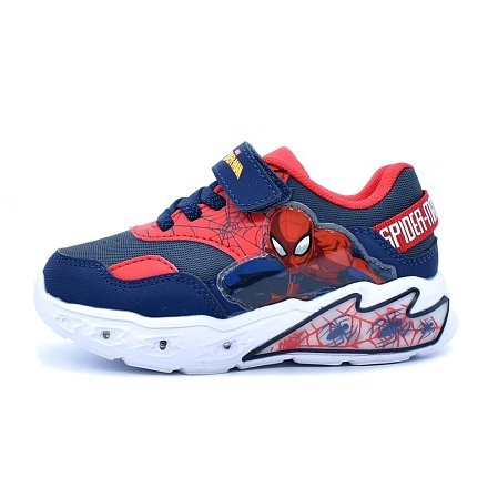 Παιδικά Παπούτσια Disney για Αγόρια Navy Spiderman (Μεγέθη 25-33)