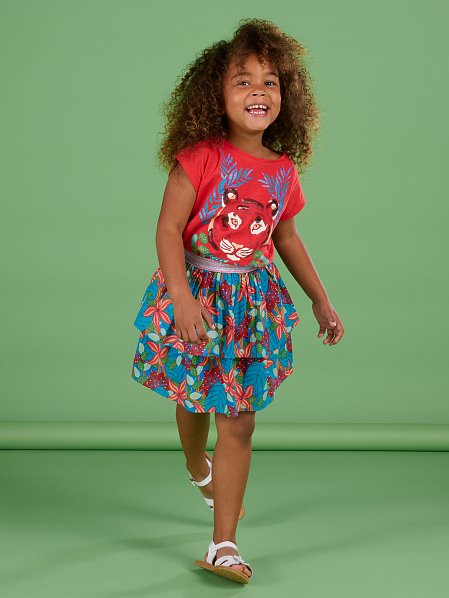 Παιδική Μπλούζα για Κορίτσια Red Tiger