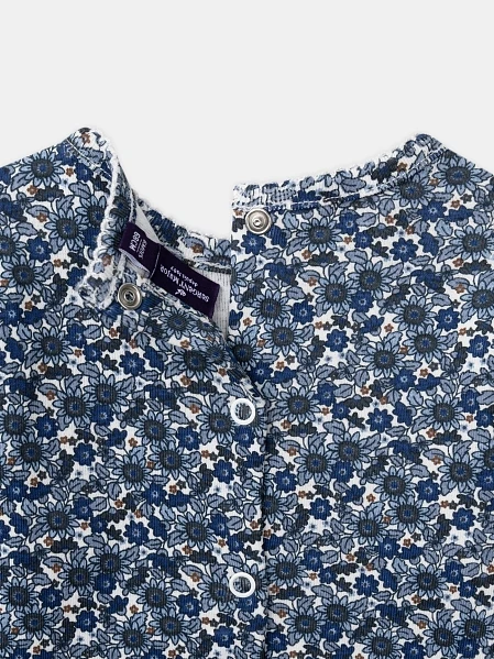 Βρεφικό Σετ για Κορίτσια Floral Denim