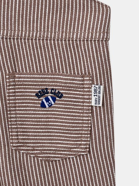 Βρεφική Σαλοπέτα για Αγόρια Choco Stripe