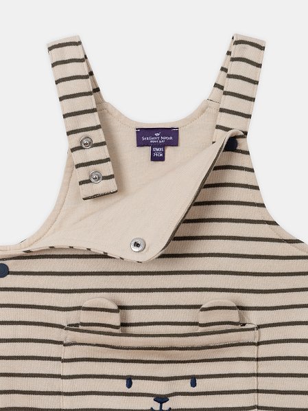 Βρεφική Σαλοπέτα για Αγόρια Striped Bear